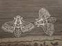 Yöperhonenriipus, 32x44mm, rst, 1kpl