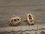 Silmäriipus, 15x16mm, 18K/ kulta, 1kpl