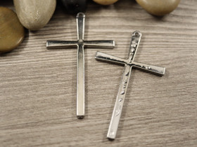 Ristiriipus, 62x37mm, gunmetal, 1kpl