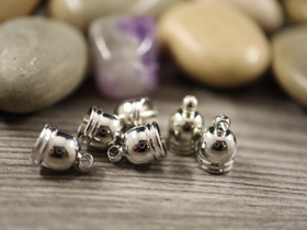 Nauhanpää, 7x10mm, kromi, 10kpl