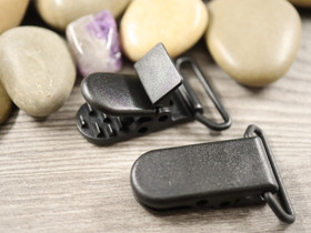 Klipsi, 43x31x9mm, musta ,1kpl