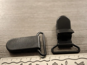 Klipsi, 43x31x9mm, musta ,1kpl