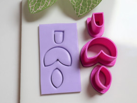 Muottisetti kuviot, 45mm/55mm/65mm, 1setti