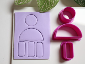 Muottisetti kuviot, 60mm/70mm, 1setti