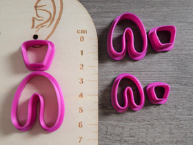 Muottisetti kuviot, 35mm/45mm/50mm, 1setti