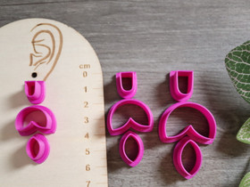 Muottisetti kuviot, 45mm/55mm/65mm, 1setti