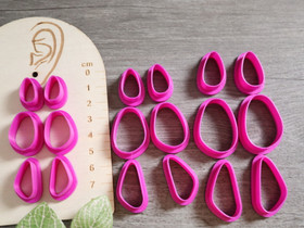 Muottisetti kuviot, 70mm/80mm/95mm, 1setti