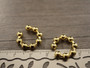 Rustokorvakoru/ ear cuff, 16x4mm, 18K/kulta, 1pari