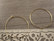 Korvakorurengas 40x0.7mm, 18K/kulta/rst, 1pari