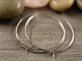 Korvakorurengas 40x0.7mm, rst, 1pari