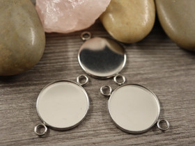 Kapussipohja linkki, 20mm, rst, 1kpl