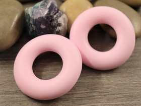 Silikonirengas, 42x9mm, vaaleanpunainen, 1kpl