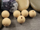 Silikonihelmi, 12mm, beige, 1kpl