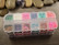 Glitter rasia 13x5x1.5cm, mix setti, 1kpl