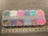 Glitter rasia 13x5x1.5cm, mix setti, 1kpl