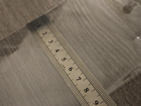 Sellofaanipussi reiällä, 19.5x9cm, kirkas, 1kpl