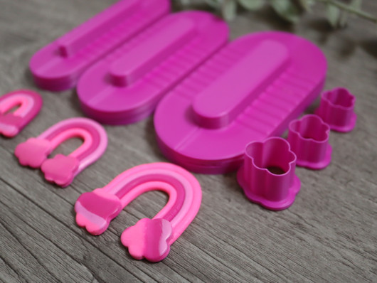 Sateenkaari työväline + pilvimuotti, 1kpl