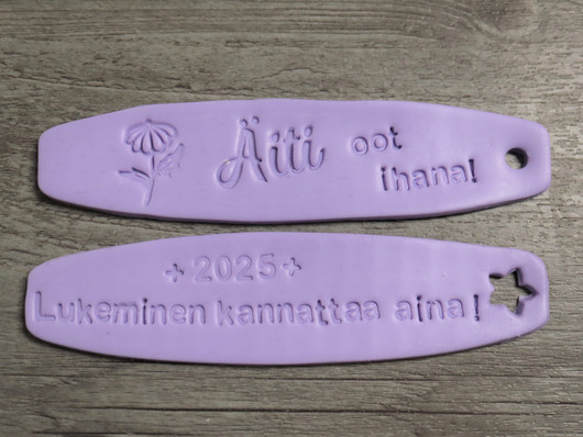 Kirjanmerkki muotti, 120mm, 1kpl
