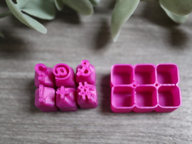 Leimasinsetti merkit, 6mm/7mm/8mm, 1setti