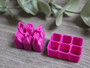 Leimasinsetti merkit, 6mm/7mm/8mm, 1setti