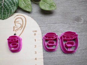 Muotti hunajapurkki, 20mm/25mm/30mm, 1kpl