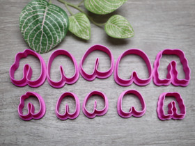 Muottisetti kuviot, 20mm/30mm, 1setti