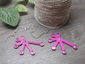 Ketjun mittausväline, 6x4cm, 1kpl