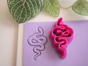 Muotti käärme, 40mm/50mm, 1kpl