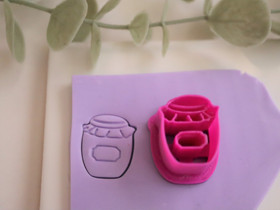 Muotti hunajapurkki, 20mm/25mm/30mm, 1kpl