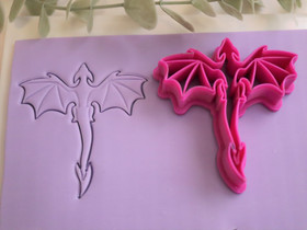 Muotti lohikäärme, 50mm, 1kpl