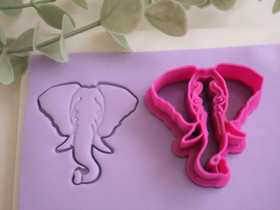 Muotti norsu, 40mm/50mm, 1kpl