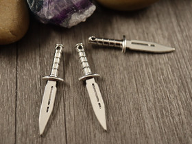 Veitsiriipus, 39x9mm, kromi, 1kpl