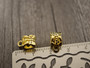 Riipuspidike, 12x6mm, kulta, 1kpl