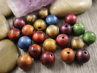 Akryylihelmi kivi, 12mm, mixsetti, 10kpl