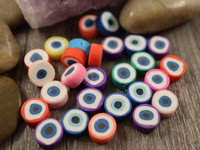 Fimohelmi silmä, n.10mm, mixsetti, 20kpl