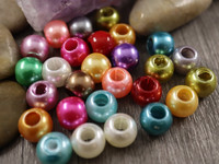 Akryylihelmi helmiäinen, 12mm, mixsetti, 10kpl