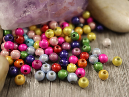 Heijastava helmi, 5mm, mix setti, 100kpl 