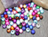 Heijastava helmi, 6mm, mix setti, 100kpl