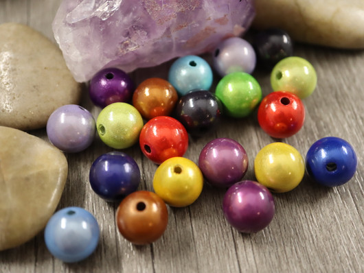 Heijastava helmi, 12mm, mix setti, 20kpl