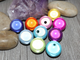 Heijastava helmi, 18mm, mixsetti, 10kpl