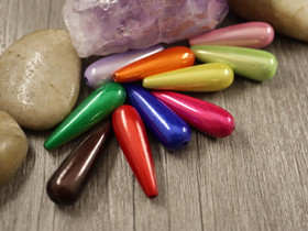 Heijastava helmi, 30x10mm, mixsetti, 10kpl