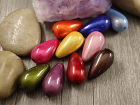 Heijastava helmi, 22x12mm, mixsetti, 10kpl