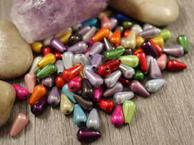 Heijastavahelmi, 10x6mm, mix, 100kpl