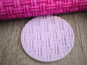 Kuviorulla rottinki, 11x2.3cm, 1kpl