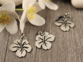 Kukkariipus, 14x15mm, rst, 1kpl