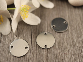 Ympyräriipus/ linkki, 12mm, rst, 1kpl