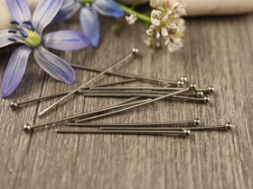 Korupiikki pallopää, 30x0.6mm, rst, 50kpl