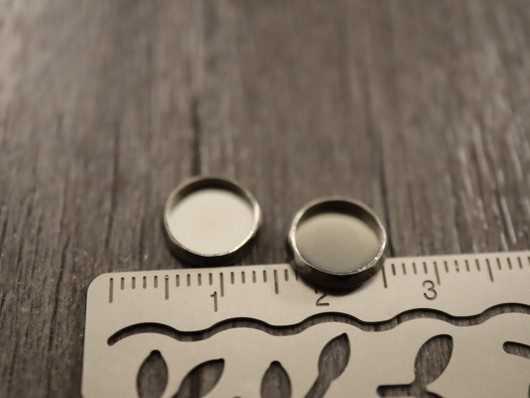 Kapussipohja ilman lenkkiä, 8mm, rst, 1kpl