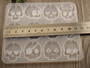Silikonimuotti pääkallo, 99x117x4mm, 1kpl