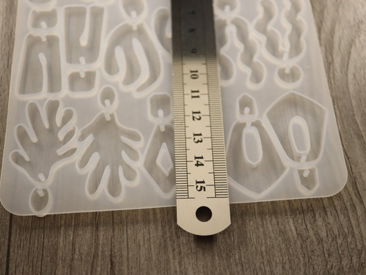 Silikonimuotti korunosat, 158x132x4mm, 1kpl